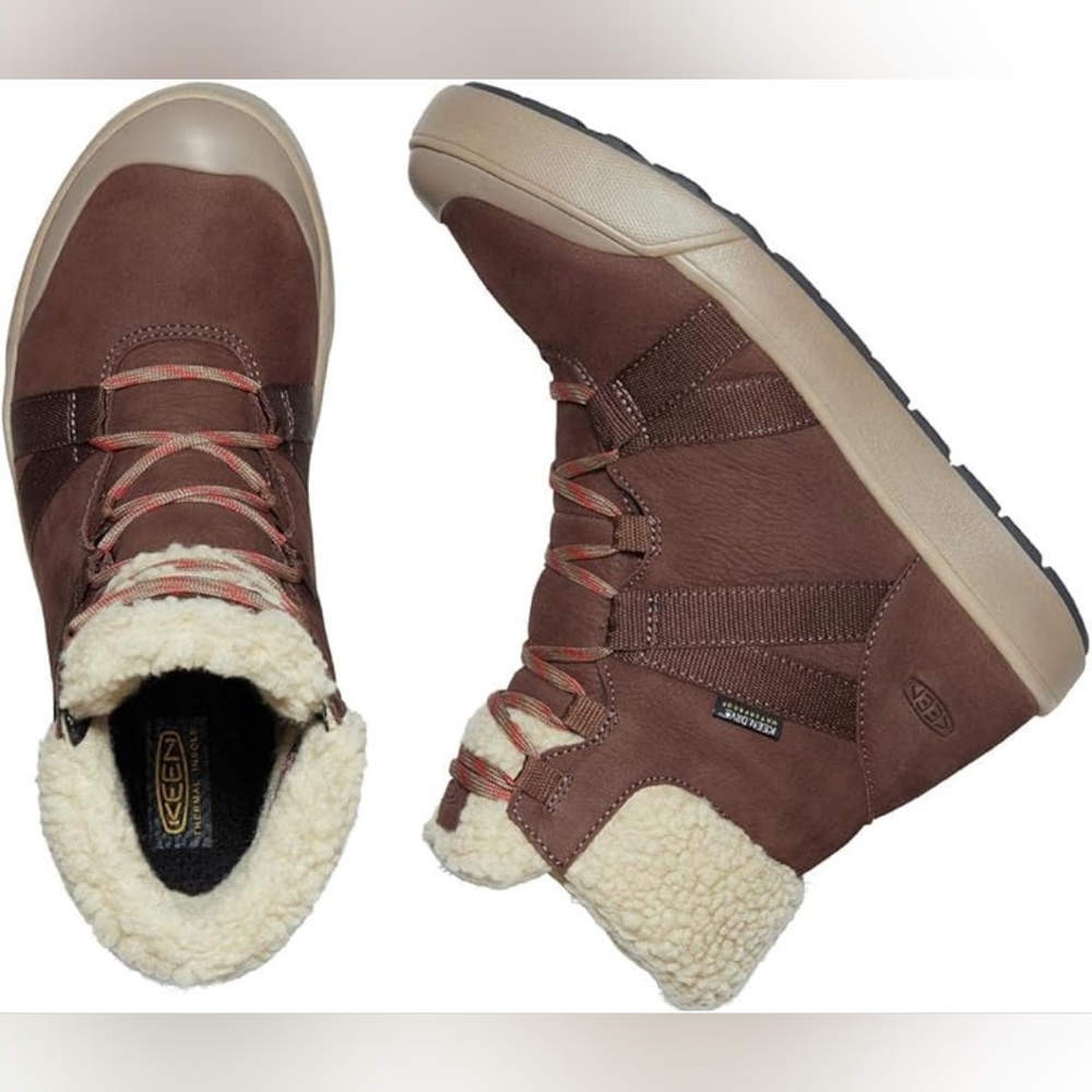 Keen Winter snow boots, chestnut color